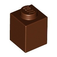LEGO零件 基本磚 1x1 3005 紅棕色【必買站】樂高零件