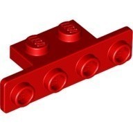 LEGO零件 托架 1x2 2436b 紅色【必買站】樂高零件