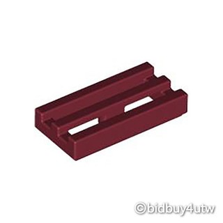 LEGO零件 變形平滑磚 1x2 2412b 深紅色 4162204【必買站】樂高零件