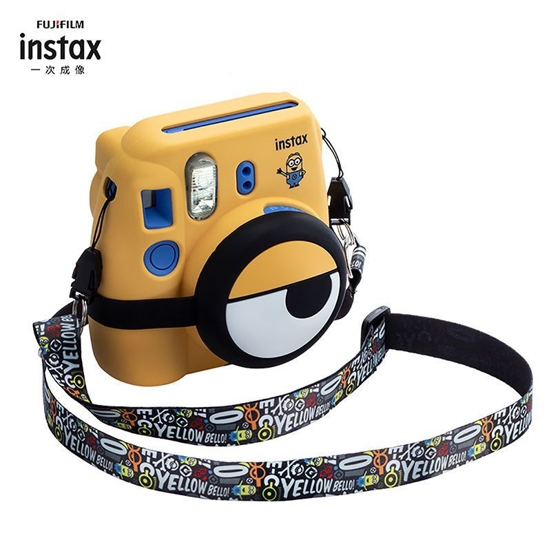 富士instax拍立得一次成像照相機mini9/11/7s專用小黃人配件相冊