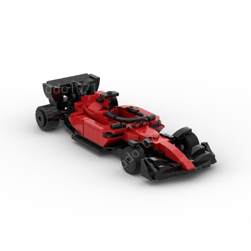 汽車積木 moc積木兼容樂高8格車法拉利F1方程式賽車拼裝speed系列難度成人