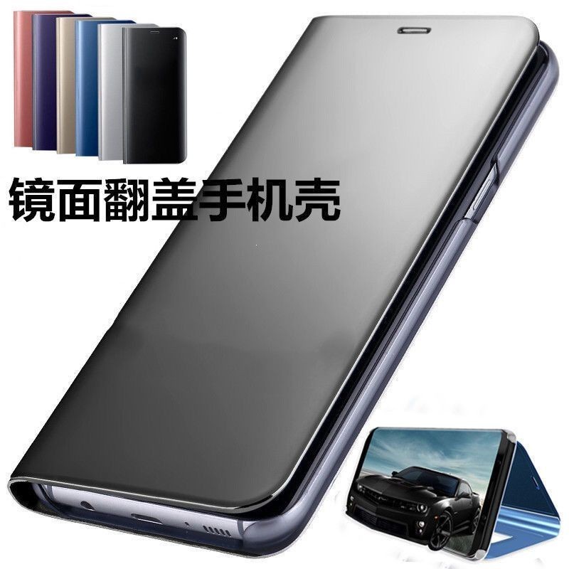 OPPO A74手機殼A11 R17/A9/A55翻蓋A73防摔A7套Reno5/4pro鏡面R9Splus亮面全包外殼