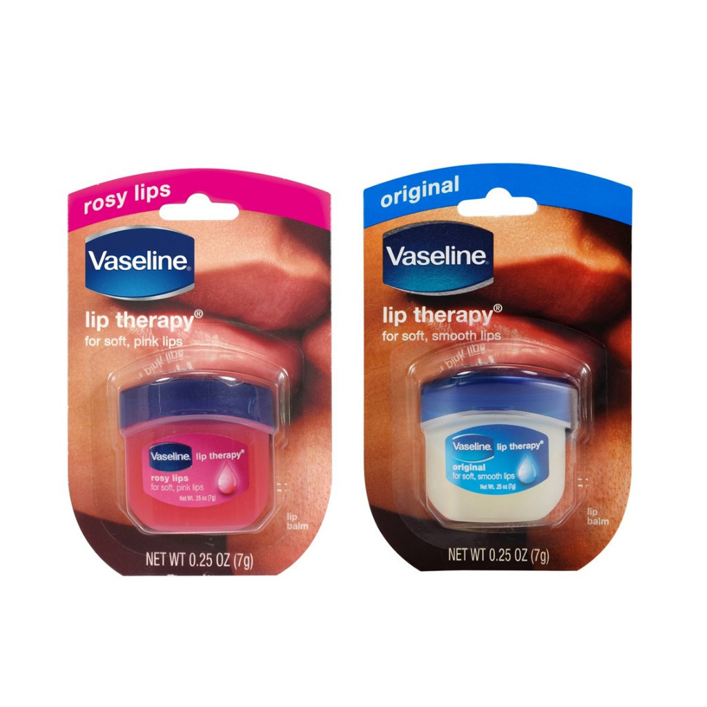 凡士林 Vaseline 護唇膏 原味/玫瑰  7 g/罐 公司貨 【立赫藥局】