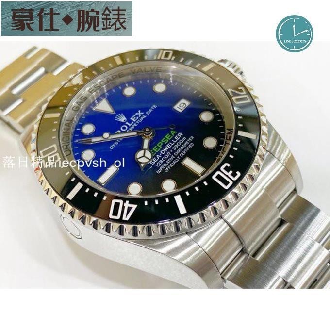 高端 ROLEX 勞力士 126660DB 漸層藍 海使 水鬼王 型男必備 編號：T617