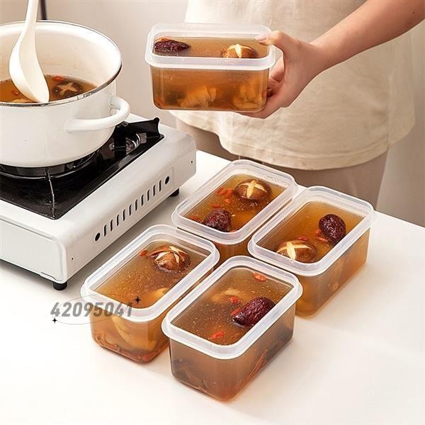 【人気】新款冰箱凍湯分裝盒冷凍專用高湯骨頭湯燉雞湯備餐保鮮盒食品級可微波