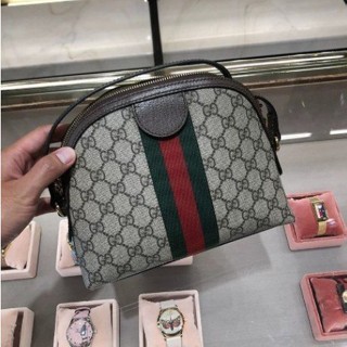 卓梵二手 GUCCI 貝殼包 Ophidia GG Small 499621 帆布包 肩背包 斜背包