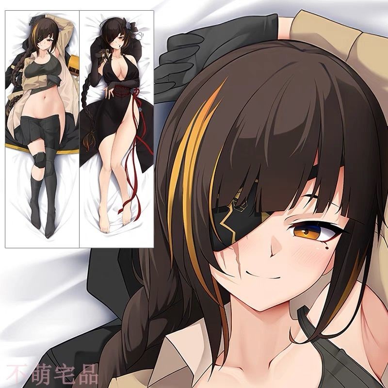 新品🔥千島🙅高品質2024升級版少女前線 M16A1高顏值少女長條枕二次元臥室長方形可拆洗可愛抱枕