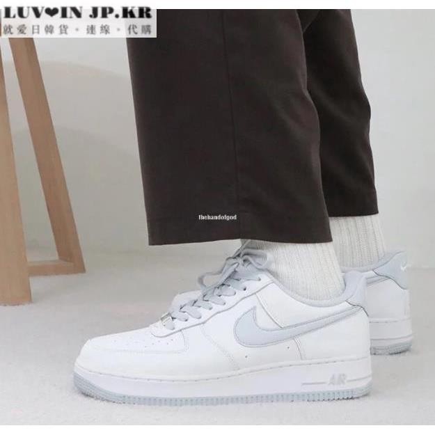 【日韓連線】NIKE Air Force 1 GS AF1 珍珠白 白冰藍 休閒百搭板鞋CT3839106女鞋