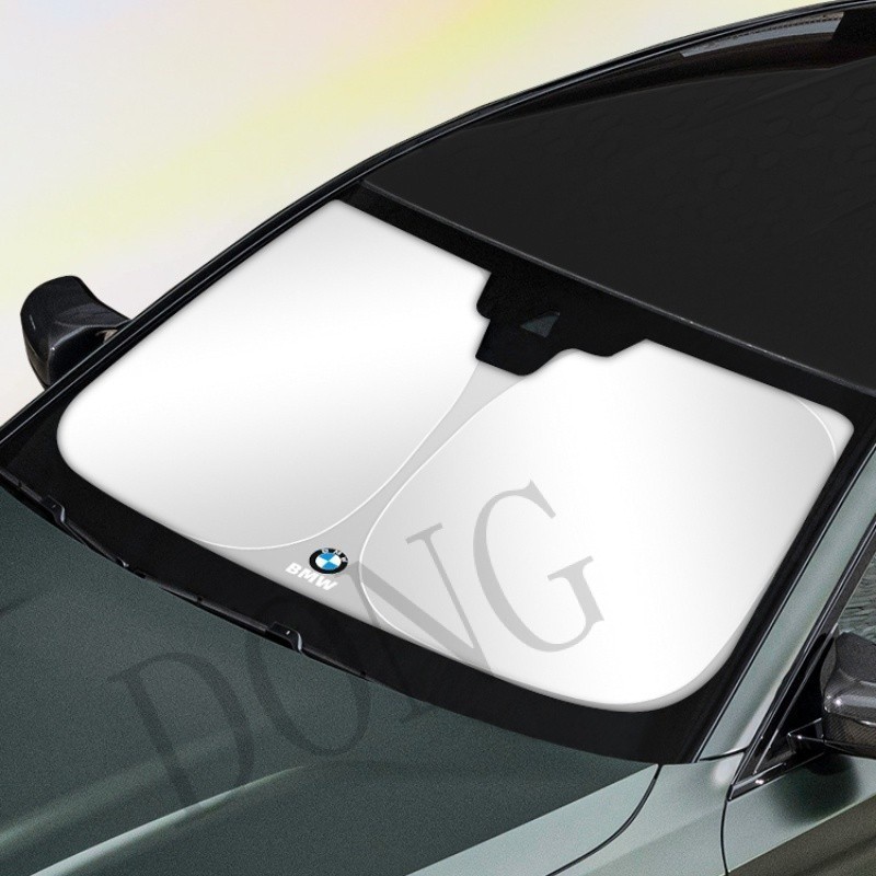 車用遮陽簾BMW寶馬 汽車前檔遮陽板 車內防曬隔熱 車用遮陽板  可折疊 1357系X1X3X4X5L 汽車遮陽傘