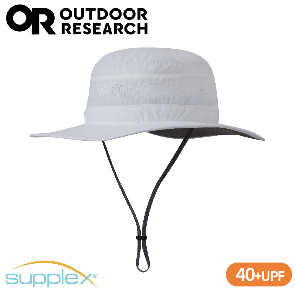 【Outdoor Research 美國 女 Solar Roller 抗UV透氣中盤帽《白》】243442/防曬帽