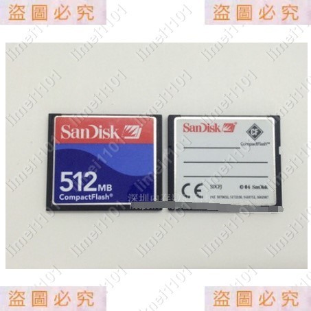 下殺SanDisk閃迪 CF 512M 相機卡 工業機床用卡 CF卡 512MB 储存卡 puleochanglim