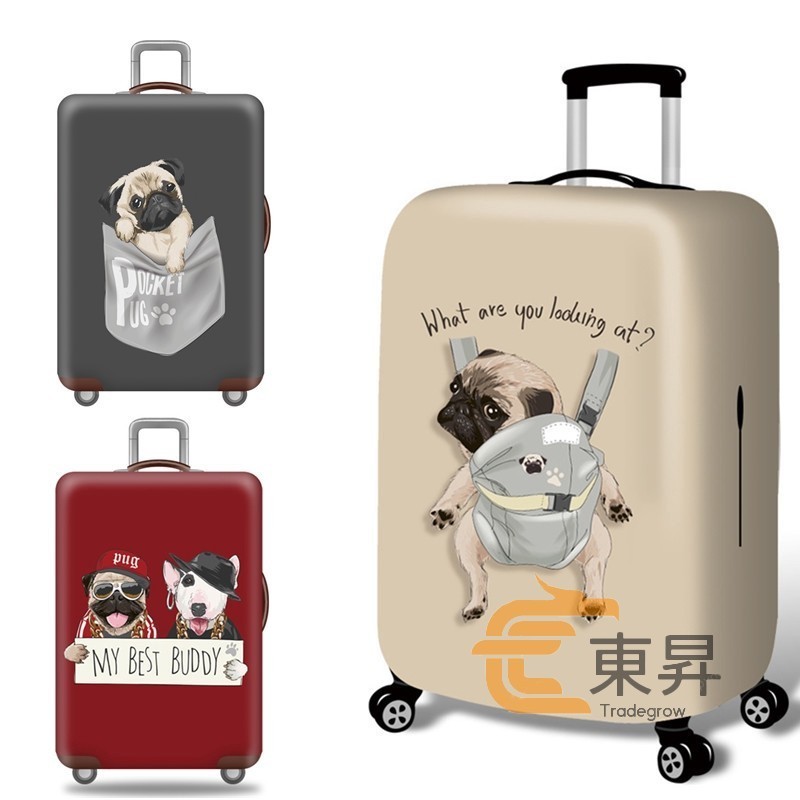 【💕東昇💕】行李箱保護套 29吋 加厚 行李箱套 行李箱彈力套 行李箱保護套 旅行箱保護套 3D可愛卡通