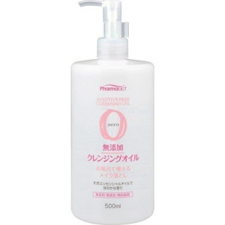 Pharmaact zero 無添加卸妝油 500ML【Tomod's三友藥妝】