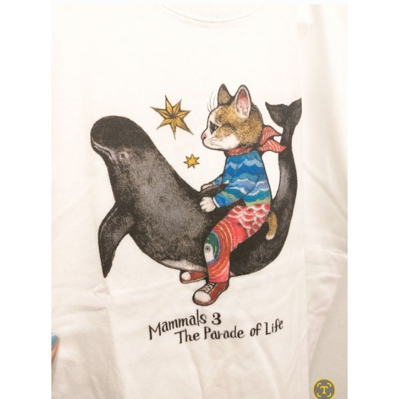 東京大型哺乳動物展 展場限定樋口裕子商品限量販售T-shirt 大人/小孩 現貨