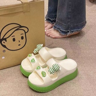外穿拖鞋女士防滑厚底夏季網紅新款小眾百搭ins高跟涼拖軟底舒適厚底拖鞋 踩屎感拖鞋 室內拖鞋 EVA防臭拖鞋 防滑拖鞋