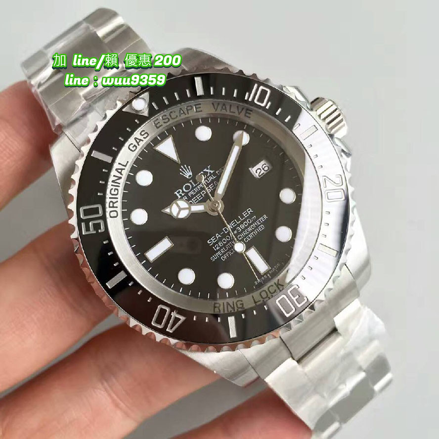 Rolex 勞力士 SEA Dweller海使系列 116660鬼王V7版 超級3135機芯