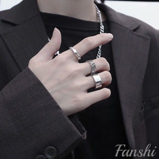 Fanshi｜鈦鋼戒指｜莫比烏斯戒指 轉運戒指 男生戒指 戒指男 復古戒指 情侶戒指 食指戒指 男戒 指環 戒子