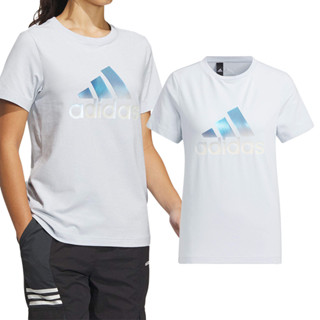 Adidas MH BOS TEE 1 女款 藍色 T-Shirt 夏日 輕薄 運動 上衣 短袖 IM8887