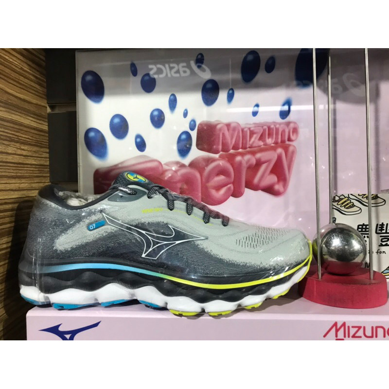 慶豐體育👟 WAVE SKY 7 一般型超寬楦男 款慢跑鞋 J1GC231101 美津濃MIZUNO