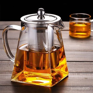 🔥【臺灣出貨】🔥日本風格 高檔茶壺泡 茶壺套裝 玻璃茶水分離 過濾傢用 茶具耐高溫 耐熱加厚 煮茶壺 TNE1