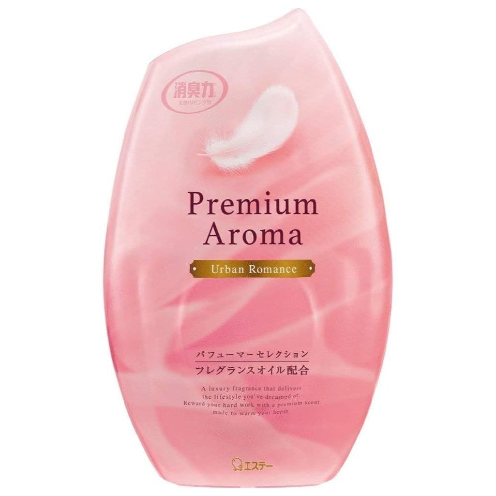 免運 愛詩庭(雞仔牌) Premium Aroma 消臭力玄關.室內空間除臭芳香劑(浪漫香氛/400ML) 日本製