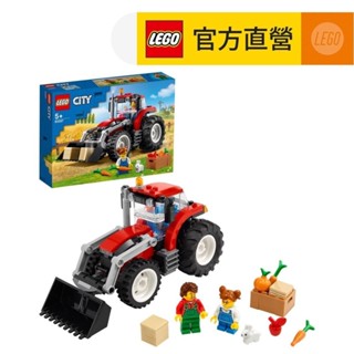 【LEGO樂高】城市系列 60287 拖拉機(拖拉機 吊臂)
