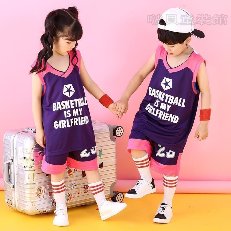 兒童球服 運動服 幼兒園兒童籃球服套裝男女 小學生客製化 速干訓練服隊服 運動比賽球衣 大童球服 可客製化球服