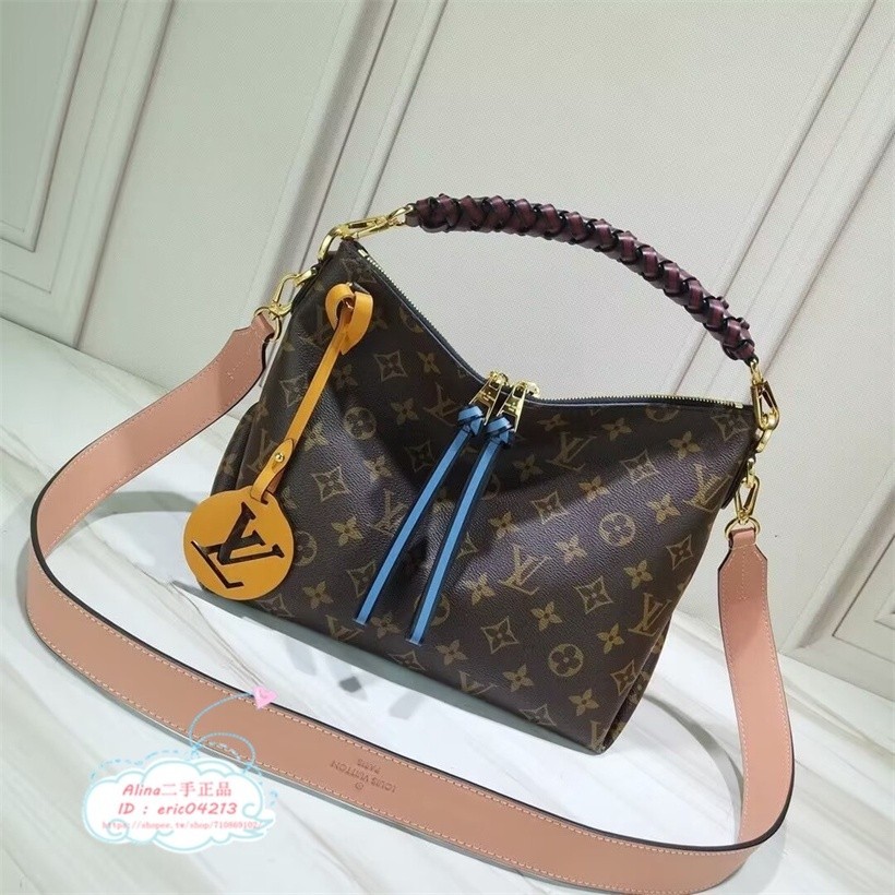 【法國二手】 LV 路易威登 Beaubourg Hobo 微笑包 單肩包 斜背包 手提包 M55090 現貨