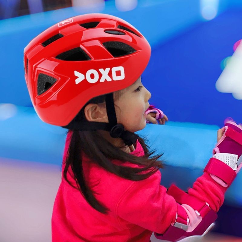 兒童輪滑頭盔自行車騎行安全帽滑板溜冰鞋護具保護頭盔男女