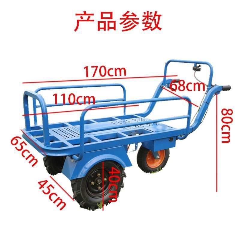 【搶購100￥聊客服】搬運車 三輪鷄公車 農用陞級款三輪鷄公車 推車果園翻鬥車越野輪工用搬運車靈活方便 CKIK