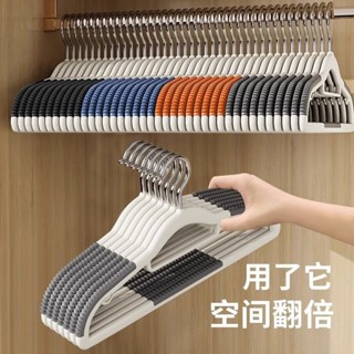 衣架無痕防滑加厚防滑無痕衣服架宿捨衣架子掛鈎衣撐子學生衣架子 Y8AZ