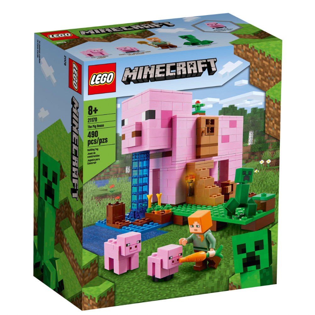 『現貨』LEGO 21170 Minecraft-豬小屋  盒組     【蛋樂寶樂高館】