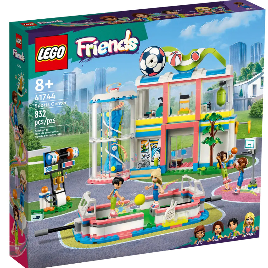 『現貨』LEGO 41744	Friends-運動中心    盒組   【蛋樂寶樂高館】