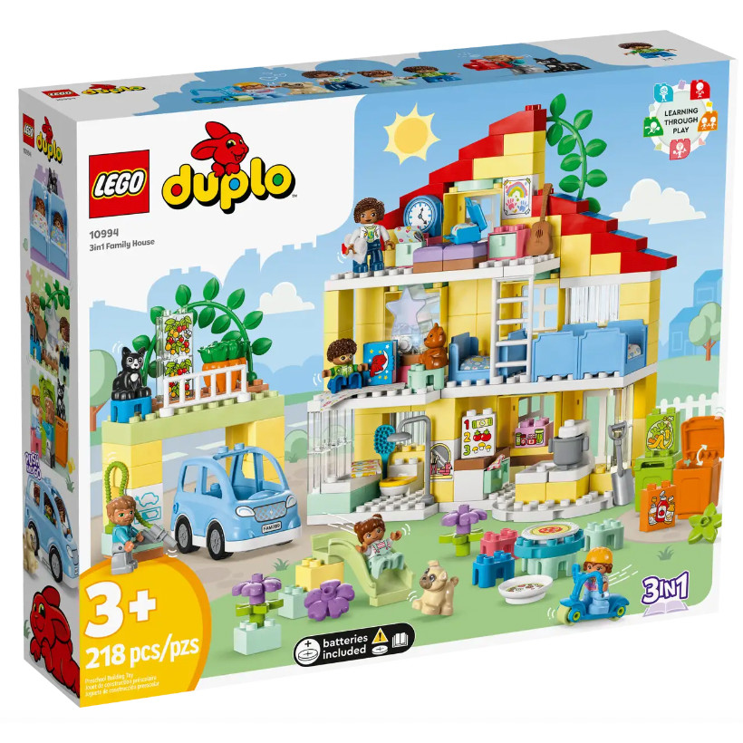『現貨』LEGO 10994	DUPLO-三合一城市住家   盒組   【蛋樂寶樂高館】