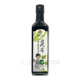 【愛有機】喜樂之泉 有機昆布醬油500ml 超取限2瓶