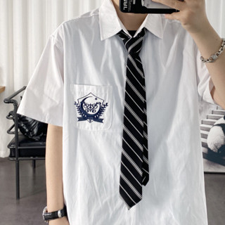 臺灣熱銷⭐6cm寬,條紋手打黑色領帶 搭配用領帶DK JK黑色領帶學院風領帶