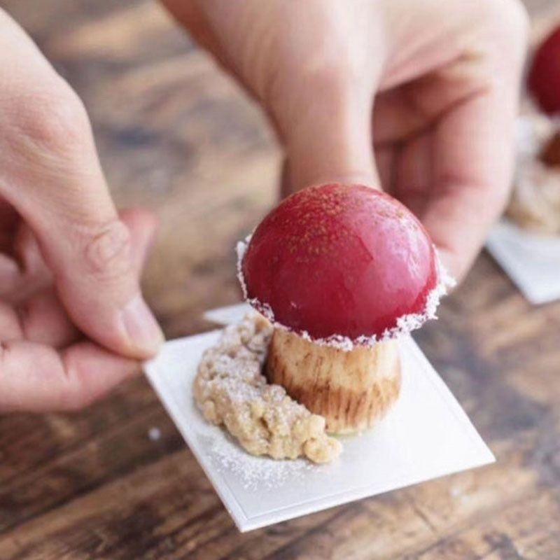 【ecoco】蛋糕模具 烘焙模具 慕斯模具 創意小蘑菇慕斯模具圓柱半圓抖音網紅法式甜品磨具杏鮑菇蛋糕