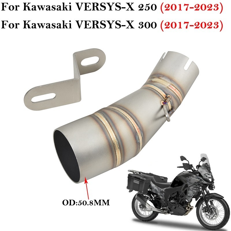 ↱KAWASAKI Slip On 適用於川崎 Versys-X 250 300 Tourer Versys X250