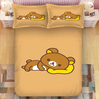📣台灣發貨🌈拉拉熊 床包組 單人 雙人 兒童卡通床包 枕頭套 可訂製 不含被套