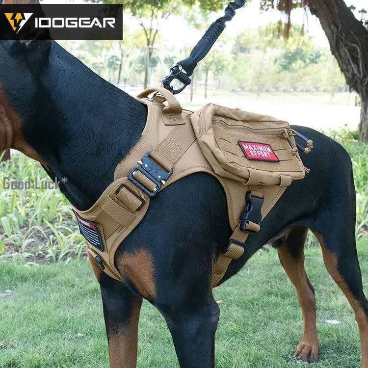 【免運】 戰術狗背心 胸背心式戰術服狗用外出專用訓練背帶織帶版