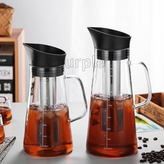 優惠低價⚡️冷萃壺手沖咖啡壺 咖啡過濾杯 家用冷泡茶壺 冰滴水壺 冷萃咖啡壺 泡花茶壺