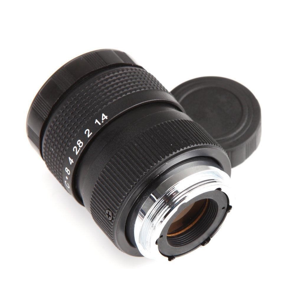 相機鏡頭 攝影機鏡頭 昇浪25MM F1.4鏡頭微單定焦特殊鏡頭帶LOMO暗角效果/老電影視角