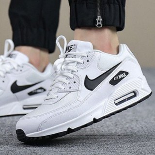 NIKE 女 休閒 WMNS AIR MAX 90 氣墊 黑白 百搭 運動 325213-131 慢跑鞋