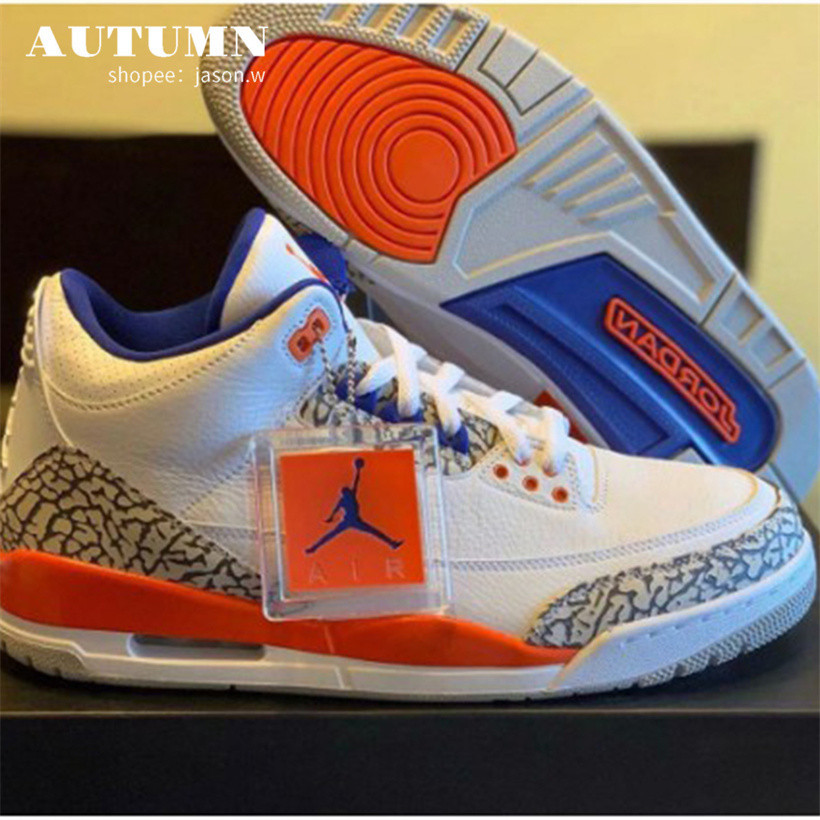 特價款 Air Jordan 3 ‘Knicks Rivals’ 尼克隊 136064-148 情侶