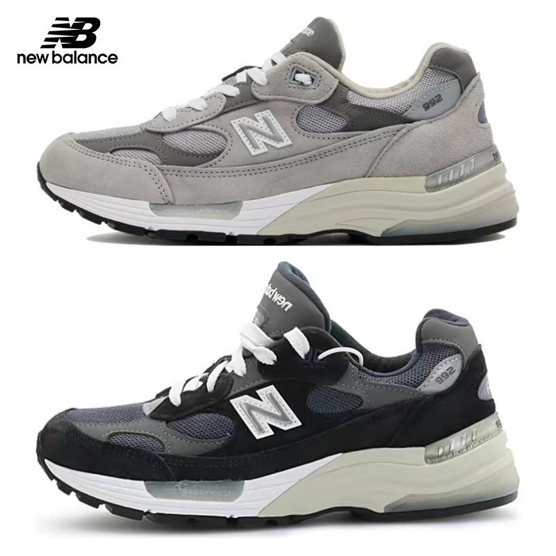 正版New Balance 992 復古慢跑鞋 NB 美製 D楦 元祖灰/藍 M992GR/GG