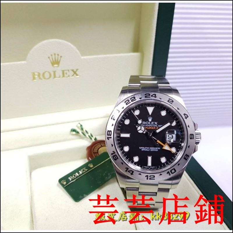芸芸二手/【現貨】 高品質Rolex 勞力士 216570 探險家2 腕錶 黑面 EXPLORER II 探2