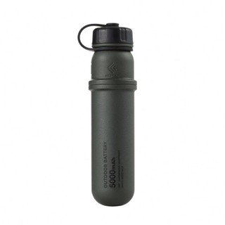 ELECOM NESTOUT戶外型行動電源(5000mAh)-橄欖綠 墊腳石購物網