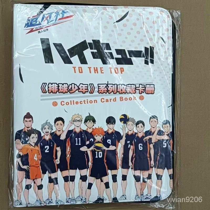 🔥 臺灣熱賣 🔥排球少年卡片卡冊9格收藏收納收集冊 排球少年卡套卡膜通明保護套 XDQ7