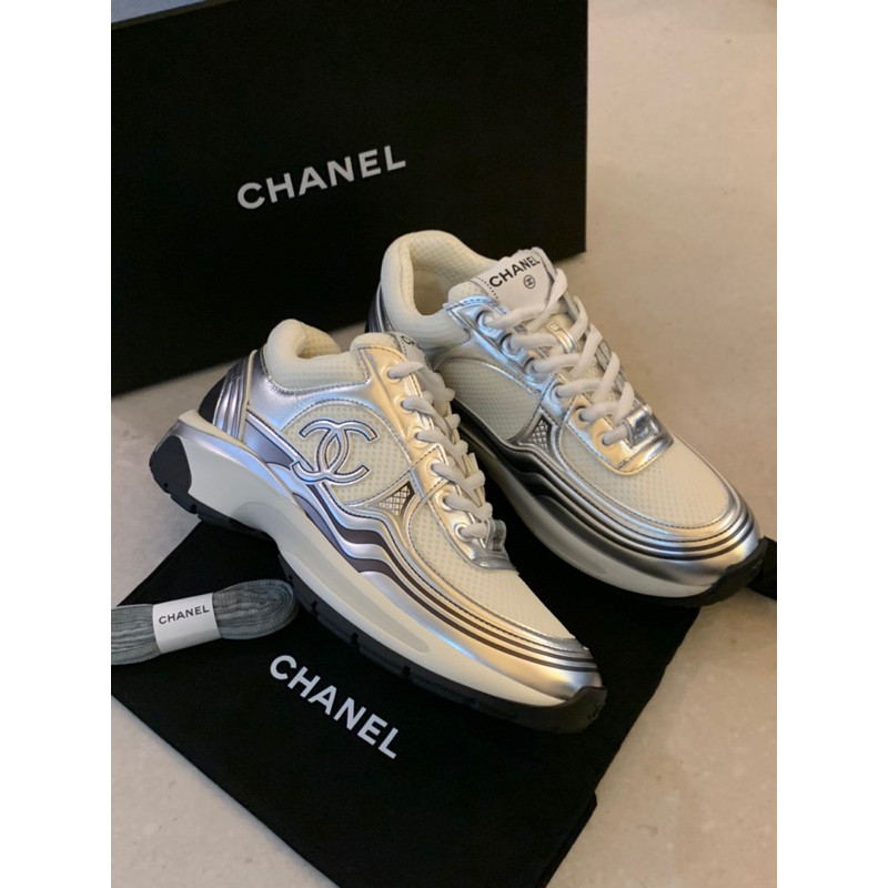 Chanel 香奈兒 經典Logo 銀角大王 爆款缺貨 女生 女款 運動鞋 球鞋 預購