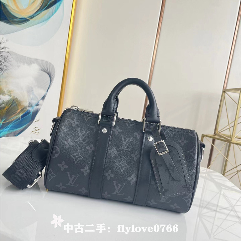 折扣 LOUIS VUITTON 路易威登 Keepall Bandoulière25手提包/肩背斜跨包M46271